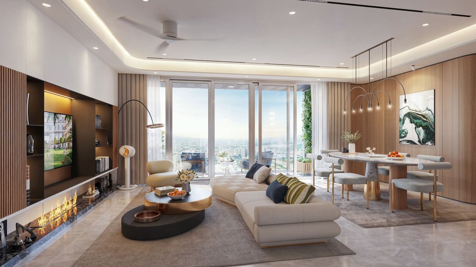 Tiêu chuẩn bàn giao hạng A tại Imperia Ocean City The Parkland